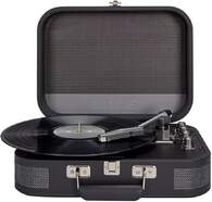 Tocadiscos Aiwa VPX1951TN - USB, Bluetooth 5.0, 2 altavoces con 4,4 W RMS, Negro