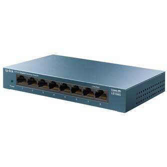 SWITCH TP LINK LS108G 8 PUERTOS LITEWAVE GIGABIT