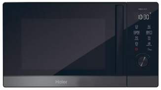Microondas Haier HAMCI25FBS4TBST - 25 L, 1000 W, 11 Niveles, Grill, Motor Inverter, Negro