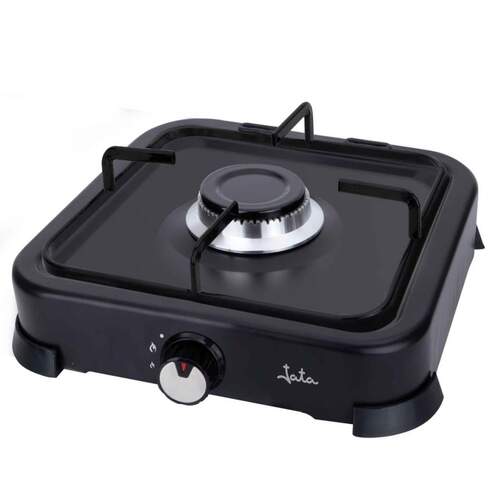 Hornillo Jata JECG2701 - 1 Fuego, Gas, Negro
