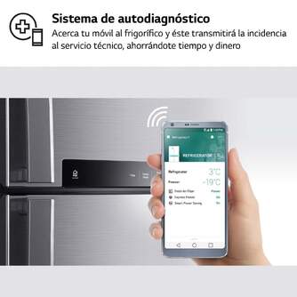 FRI. LG GSLV71PZTD 179x91 635L INOX DISP S/TOMA
