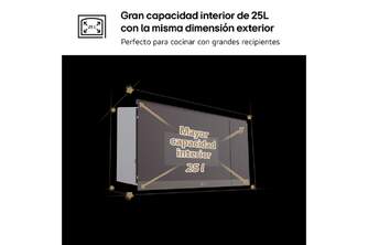 MICR. LG MG7Z2593B GRILL 25L NEGRO DSP INT