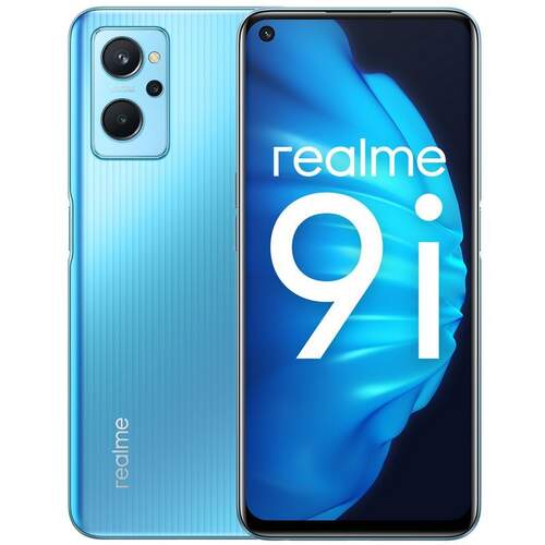 Realme 9i 4/64GB Azul - 6.6" FHD+ 90Hz, Snapdragon 680 2.4GHz, 50+2+2/16Mpx, 5000mAh 33W, Hi-Res