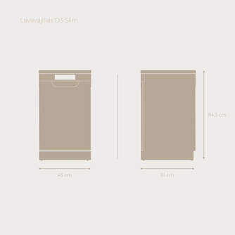LVJ. EVVO D3XSLIM 45CM INOX
