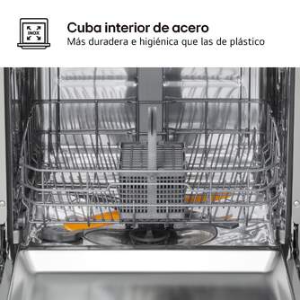 LVJ. LG DF142FV 5P QUADWASH 45DB INOX