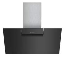 Campana Decorativa Siemens LC87KEM60 - Clase B, 80cm, 669m3/h, 4 Velocidades, Cristal Negro