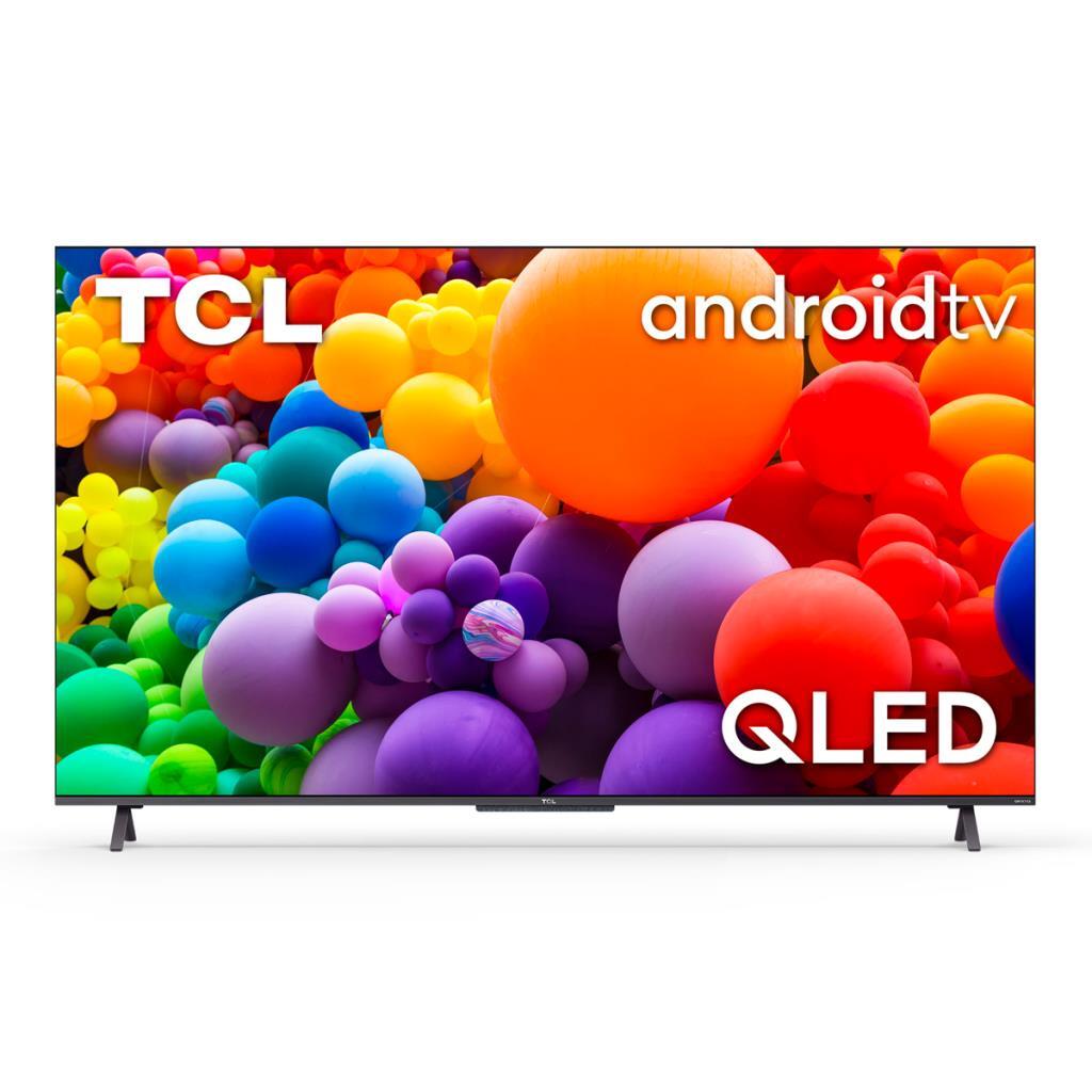 Tv 43 Qled tcl 43c725 4k uhd android televisor pulgadas smart con hdr pro multiformat game master sonido dolby atmos motion clarity google assistant incorporado compatible