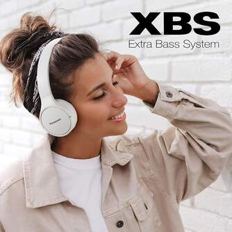 AURICULARES PANASONIC RB-HF420BE-W BLANCO
