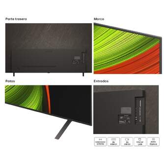TV LG 77%%%quot; 77B56LA UHD OLED ALFA8 120HZ WEBOS25