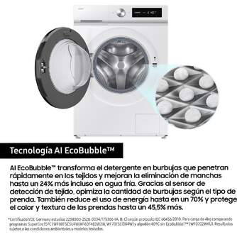 LVD. SAMSUNG WW11DB7B34GWU3 11KG 1400RPM BCO