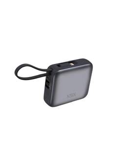 POWERBANK KSIX 10K 1xUSB C   CAB INT USB C LIGHTN