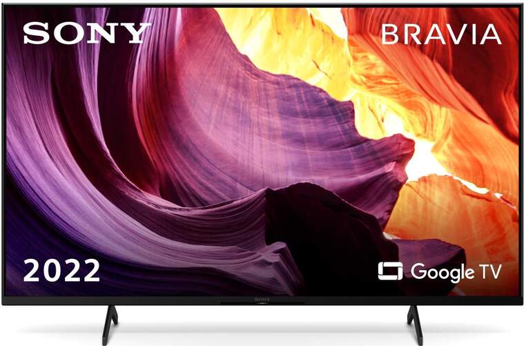 TV 50" Sony KD-50X81K - 4K, Google TV, HDR Processor X1, MotionFlow 480Hz, Dolby Vision/Atmos 20W