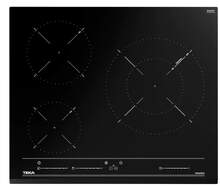 Placa Inducción Teka IZC63015BK MSS - 3 Zonas, 60cm, MultiSlider, 9 Potencias, Zona 28cm, Biselada
