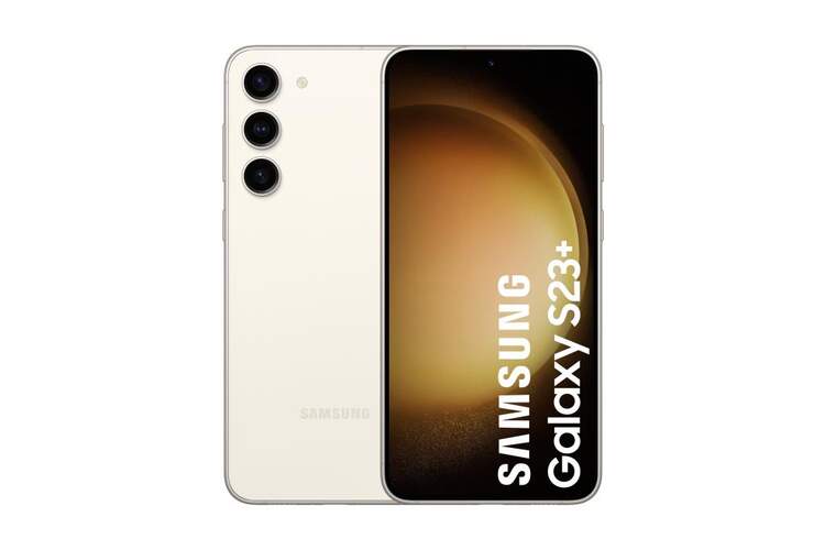 Samsung Galaxy S23 Plus 8/512GB Beige - 6.6" FHD+, Snapdragon 8 3.36Ghz, 50+10+12/12MPx, 4700mAh 45W