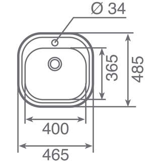 FREG. TEKA TEKAWAY STYLO 1B INOX 115020025