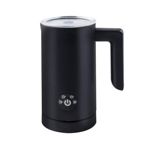 Espumador Leche Kuken 34405 - 500 W, 3 Modos Espuma, 300 ml, Negro Mate