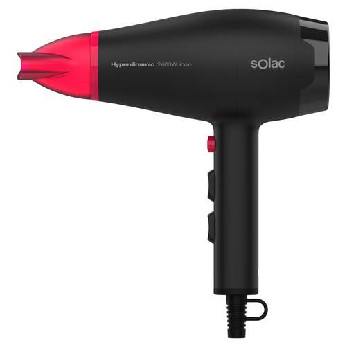 Secador Solac SH7100 - 2400W, I&oacute;nico, 2 Velocidades, 2 Temperaturas, Difusor