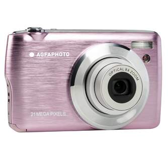 CAMARA AGFA CAMARA DC8200 PINK 21MP SD FUNDA