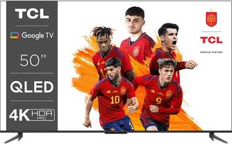 TV TCL 50%%%quot; 50C649 UHD QLED GOOGLETV GAME MASTER