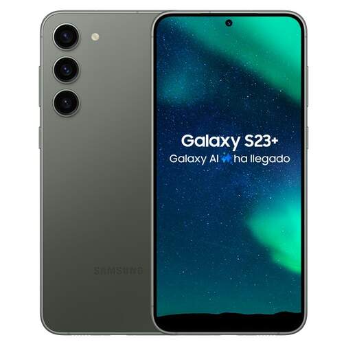 Samsung Galaxy S23 Plus 8/256GB Verde - 6.6" FHD+, Snapdragon 8 3.36Ghz, 50+10+12/12MPx, 4700mAh 45W
