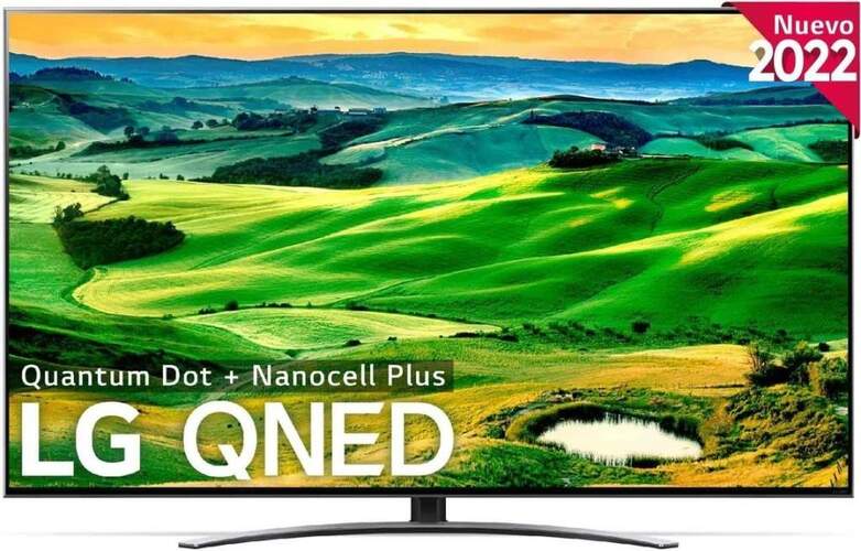 TV 55" QNED LG 55QNED826QB - 4K 100Hz, webOS22, A7 Gen5 IA, Dolby Vision/Atmos 20W, HDMI 2.1
