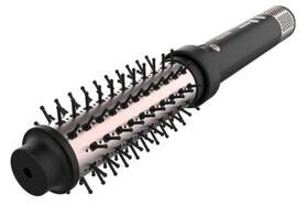 Cepillo alisador Cecotec Curly AirFlow 3386 - 34 mm, cepillo rizador con aire caliente