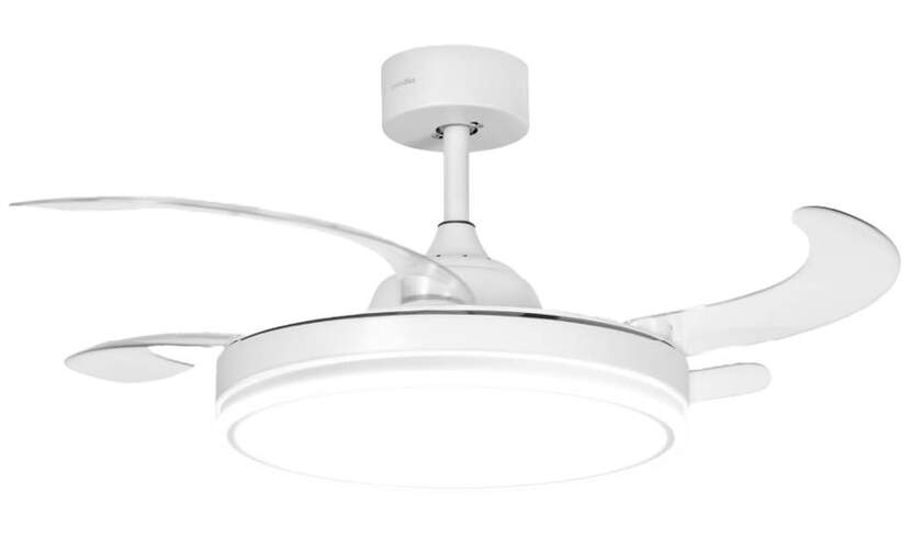 Ventilador Techo Universal Blue Tuvalu 6036W - Motor DC 35W, Aspa Retráctil 106cm, WiFi, LED