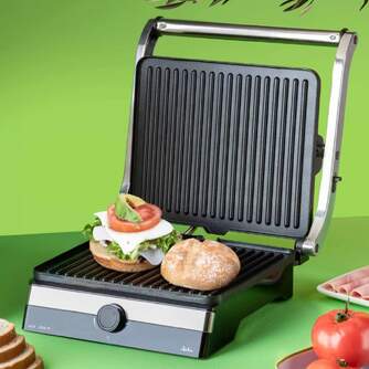 GRILL JATA JEGR1596 2000W 180%%%#186; 29X23,6C RAYAS INOX