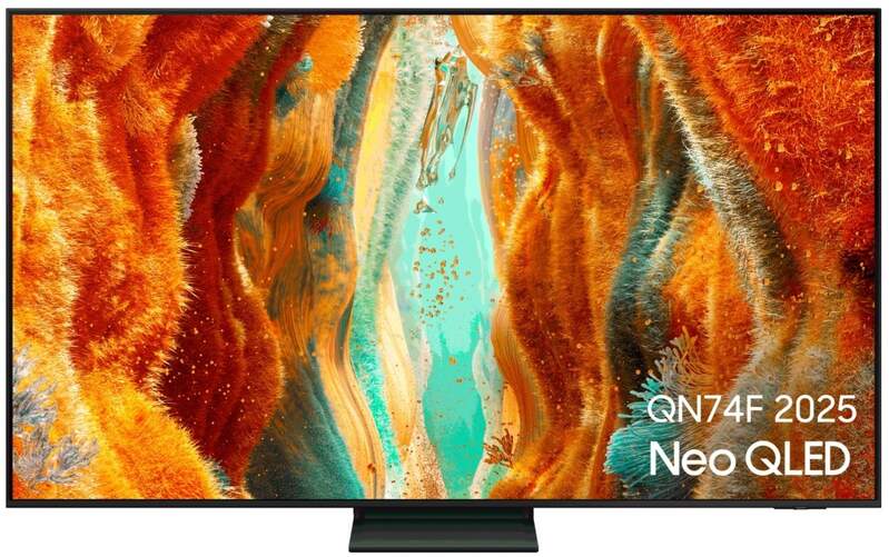 TV Samsung 65" NeoQLED TQ65QN74F - 4K Ultra HD, Smart TV con Tizen, 120 Hz, altavoces 20W, HDR10+