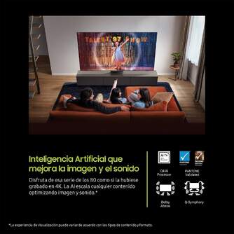 TV SAMSUNG 55%%%quot; TQ55Q6F UHD QLED SMARTTV IA HDR10 