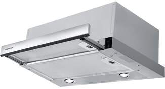 Campana extraible Mepamsa Superline 45 inox - 400 m3h, 45 cm, 58 dB, 2 filtros