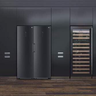 CONG.VER LG GFM61MCCSF 186x60 NF NEGRO