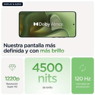 SMARTPHONE MOTOROLA EDGE 60 8/512 6,67%%%quot; SHAM.GREEN