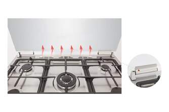 COCI. ARTICA AKF9060W BLANCA 90x60 5F WOK