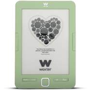 E-Book Woxter Scriba 195 EB26-084 Salvia - Pantalla 6", 4GB, 1800 mAh con 3,5 h de carga, Verde