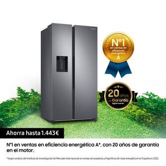 FRI. SAMSUNG RS68A8522S9/EF 178x91 NF INOX DISP.