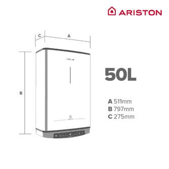 TERMO ARISTON VELIS TECH DRY WIFI 50 3100924