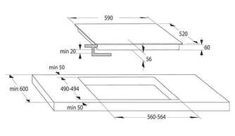 ENCIM. HISENSE E6322C 3F VITRO