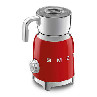 ESPUMADOR LECHE SMEG MFF11RDEU 500W ROJO