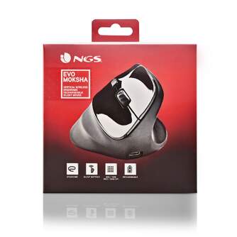 RATON NGS WIRELESS  EVO MOKSHA ERGONOMICO MULTIMOD