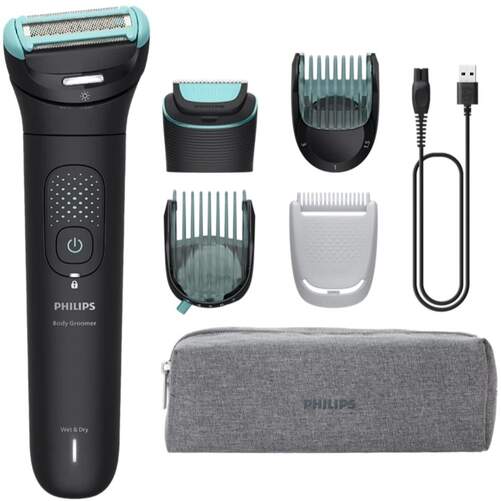 Afeitadora Philips BG7470/15 - Bater&iacute;a 120min, Seco-mojado, Cabezal flexible 2D