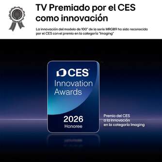 TV LG 100%%%quot; 100MRGB96B6 UHD MICRORGB A11 165HZ W26