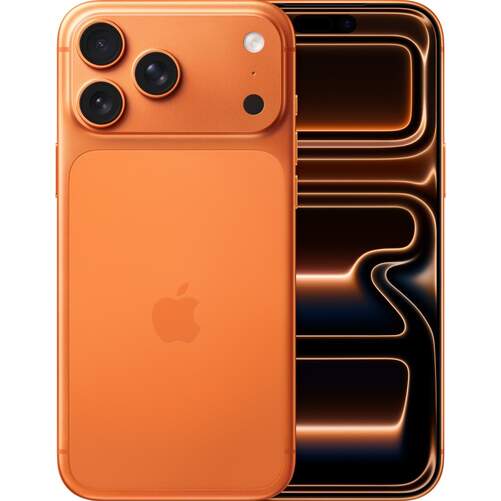 Apple iPhone Pro Max 2 TB Naranja - 6,9", Neural Engine A19 Pro, iOS 26, Triple cámara 48x3 MPx