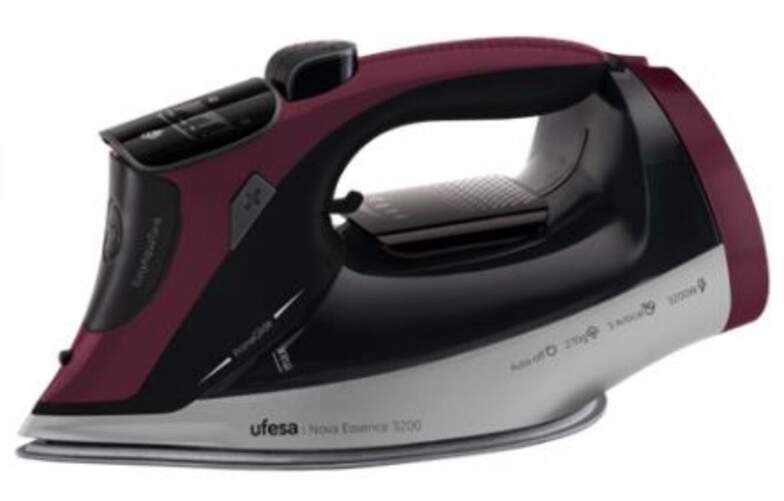 Plancha Ufesa Nova Essence - 3200W, apagado automático, golpe vapor 260g, 50g/min