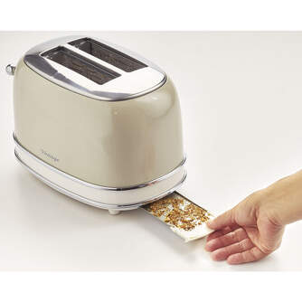 TOST. ARIETE 155/13 2R CORTO BEIGE 810W VINTAGE