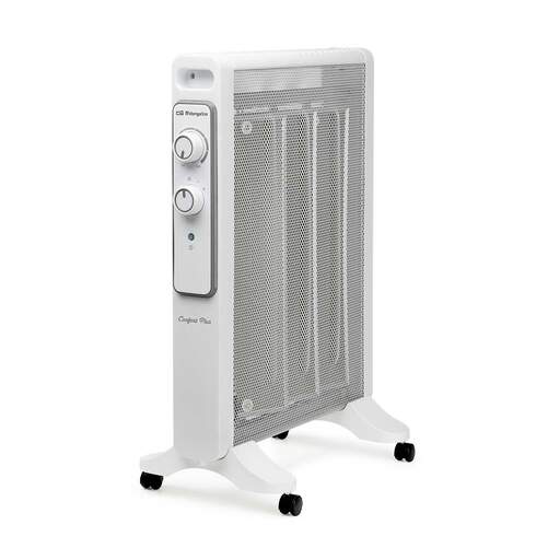Radiador Mica Orbegozo RMN1530 - 1500 W, 2 Potencias, Sistema Antivuelco, Blanco