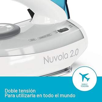 PLANCHA IMETEC NUVOLA 2.0 1000W VIAJE SUELA INOX