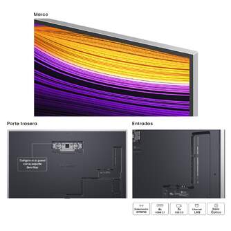 TV LG 83%%%quot; 83G54LW UHD OLED EVO ALFA11 165HZ WEBOS