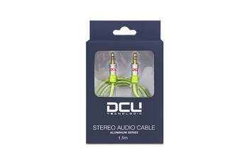 CONEXION DCU USB JACK 3,5 ST VERDE 1,5M