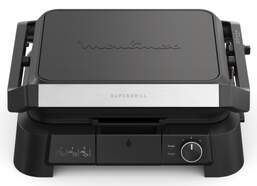 Parrilla Grill Moulinex GI5108 3 en 1 - 2000 W, apertura 180&ordm;, 30x20 cm, 3 temperaturas